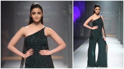 Throwback To When Alia Bhatt Played A Showstopper In A Shimmery One-Shoulder Jumpsuit, Pics Here