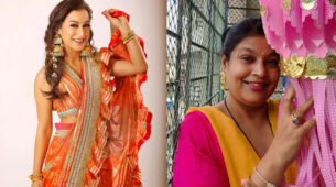 TMKOC Gorgeous Bhabhis: Sunayana Fozdar and Ambika Ranjankar get decked up for Diwali, come fall in love with their gorgeous looks