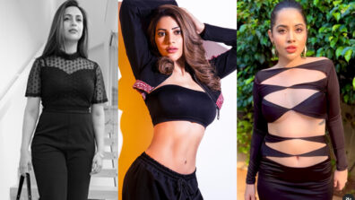 TV Hot Babes: Divyanka Tripathi is ethnic queen, Nikki Tamboli is curvaceous hottie in black co-ord set, Urfi goes bold in her unique cut-out dress