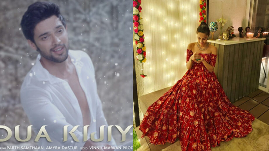 Uff Haye Garmi: Erica Fernandes sets the temperature soaring in her one-shoulder backless outfit, 'chocolate boy' Parth Samthaan says, 'in love' 497829