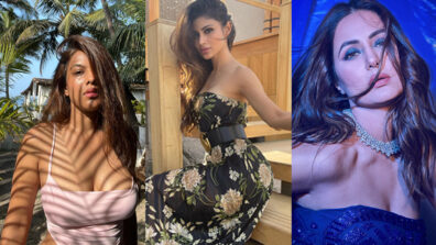 Uff Haye Garmi: Nia Sharma, Mouni Roy and Hina Khan are stabbing our hearts with their deep-neck plunging neckline outfits, get ready to feel the heat