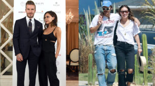 Victoria And David Beckham Or Harry Styles And Olivia Wilde: Which Couple Has The Attractive Twinning Look? Vote Now