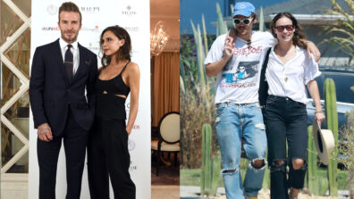 Victoria And David Beckham Or Harry Styles And Olivia Wilde: Which Couple Has The Attractive Twinning Look? Vote Now