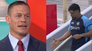 Viral Picture: MS Dhoni meets WWE superstar John Cena, fans can’t keep calm