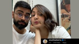 Virat Kohli calls Anushka Sharma his ‘Rock’, Arjun Kapoor comments ‘I don’t Know’, Anushka Sharma makes faces