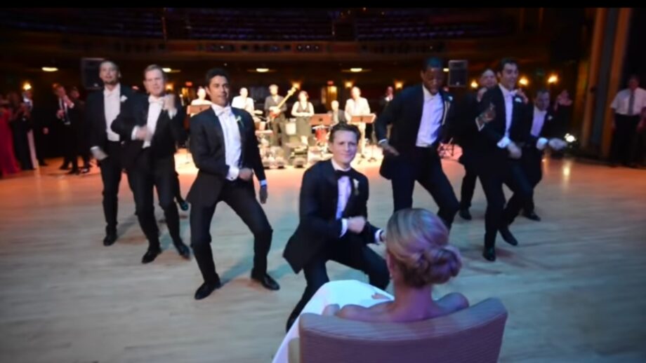 Watch: A Crazy Video Of The Groom And His Groomsmen Dancing For The Bride Will Pep Up Your Day Instantly! 504521