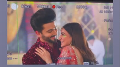 Watch Now: Dheeraj Dhoopar and Shraddha Arya give each other a tight romantic hug, see ‘red’ hot moment here