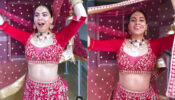 Wedding Bells: Shraddha Arya looks droolworthy in red bridal avatar, who is making her blush on camera in public?