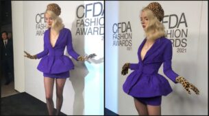 What A Babe: Anya Taylor-Joy sets the oomph on fire in her deep-neck purple midi dress, check ASAP