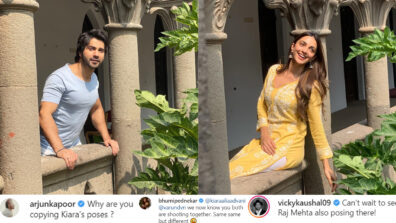 What Fun: Kiara Advani accuses Varun Dhawan of being a ‘copycat’, Arjun Kapoor, Vicky Kaushal and Bhumi Pednekar go ROFL