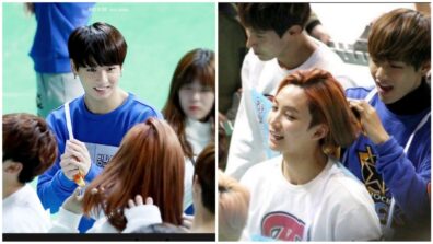 When BTS’s V Became An Unofficial Hairstylist To SEVENTEEN’s Jeonghan