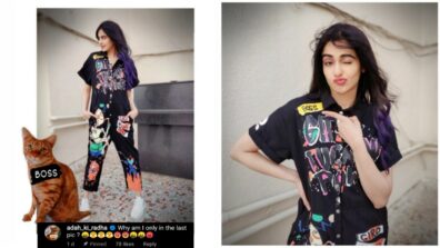 “Why am I only in the last pic?”, Adah Sharma faces angry reaction as she reveals the ‘real boss’ in her life