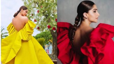 Sonam Kapoor Can’t Get Enough Of Backless Ruffle Dresses! Yellow Or Red: Which Is Your Pick For BFF’s Wedding?