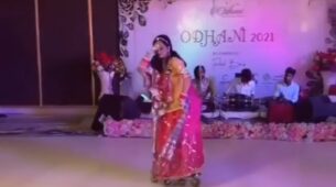 Wow! Amazing! A Young Woman Is Making Waves On The Internet For Performing Traditional Rajasthani Dance While Skating, Netizens Can’t Stop Applauding
