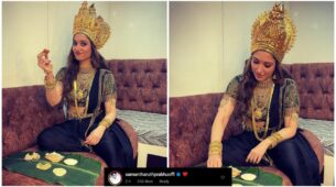 Wow: Tamannaah Bhatia turns a ‘Goddess’, gets the cutest reaction from BFF Samantha Ruth Prabhu