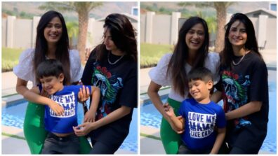 ‘Yummy Mummy’ Shweta Tiwari proves she’s a diva ageing backwards, see viral video with children