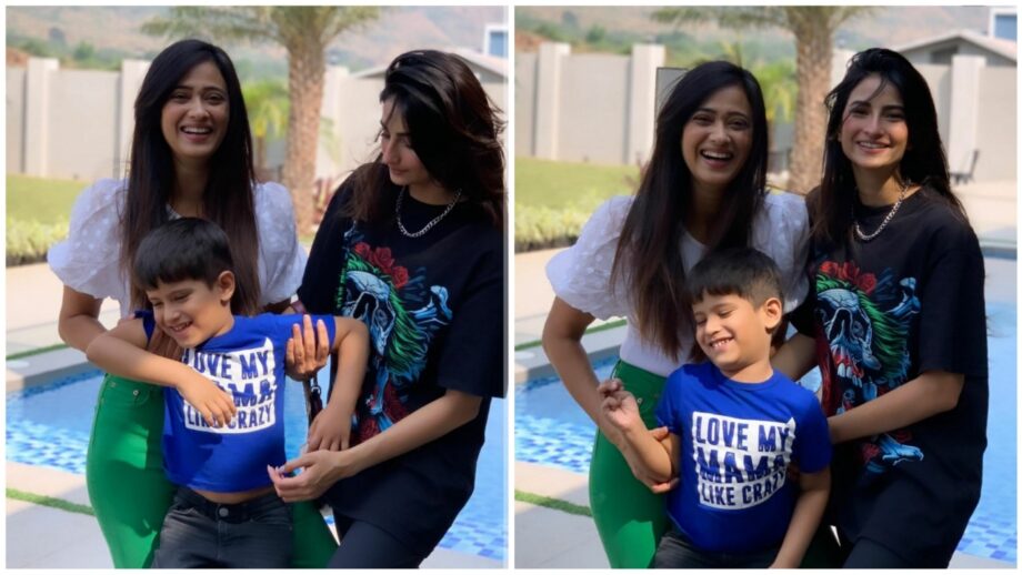 'Yummy Mummy' Shweta Tiwari proves she's a diva ageing backwards, see viral video with children 502322
