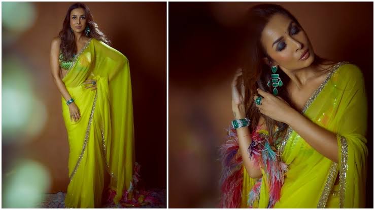 5 Sarees Donned By Malaika Arora Every Millennial Needs To Bookmark - 1