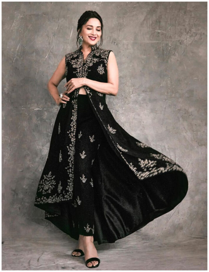 5 Times Madhuri Dixit’s Fusion Outfits Inspired Us And Made Us Go Wooow - 4