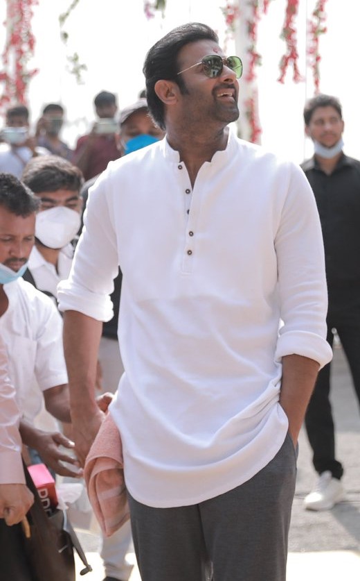 5 Times Prabhas Proved That Black And White Is His Color With Stunning Ensembles - 3