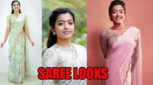 6 Times Rashmika Mandanna Sent Us Crushing In Saree