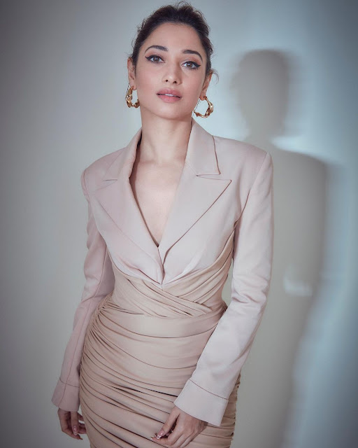 Tamannaah Bhatia’s High Chic Look In Nude Dress Looks Super Hot: See Pics - 2