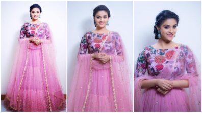 Fashion Style: Keerthy Suresh’s 3 Piece Pink Set Is What You Need To Steal, Take Cues