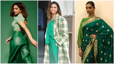 Add Greenery To Your Wardrobe With These Hot Green Outfits Of Deepika Padukone