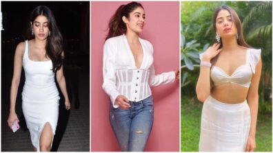 Janhvi Kapoor’s White Wardrobe Is Super Hot And Here Are Pics To Prove It