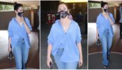 Tamannaah Bhatia Was Spotted For A Dinner Night Wearing Blue Casual Shirt And Blue Jeans, See Here