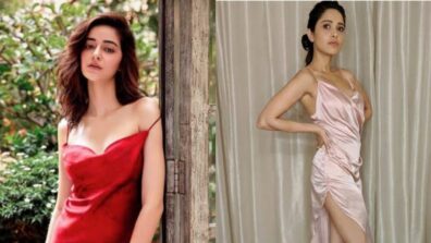 Ananya Panday To Nushrratt Bharuccha: Hotties In Satin Slip