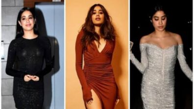 Janhvi Kapoor’s Dresses We Are Crushing On! From Bodycon Dresses To Backless Dresses Is Kind Of Amazing!