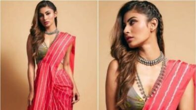 Our Favorite Pre-Draped Saree Looks Of Gorgeous Mouni Roy Of All Time, See Here