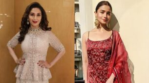 Madhuri Dixit To Alia Bhatt: Hottest Divas Who Opted For Belt On Their Traditional Outfits