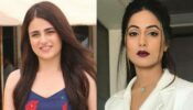Would You Opt For A Natural Makeup Look Like Radhika Madan Or Bold Red Lip Makeup Look Like Hina Khan For This Festive?