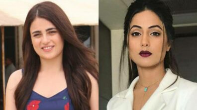 Would You Opt For A Natural Makeup Look Like Radhika Madan Or Bold Red Lip Makeup Look Like Hina Khan For This Festive?