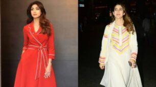Shilpa Shetty In Red Or Sara Ali Khan In White: Whose Casual Outfit Would You Like To Steal? Vote Now