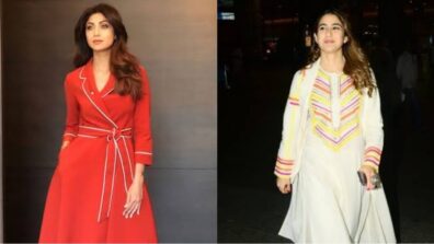 Shilpa Shetty In Red Or Sara Ali Khan In White: Whose Casual Outfit Would You Like To Steal? Vote Now