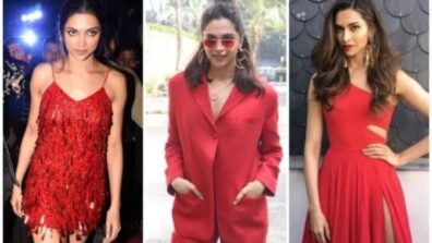 Deepika Padukone Loves Styling In Red And Here Is Proof