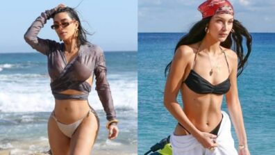 Kim Kardashian To Bella Hadid: 3 Times Hollywood Hotties Showed Us Ways To Look Like Beach Babes