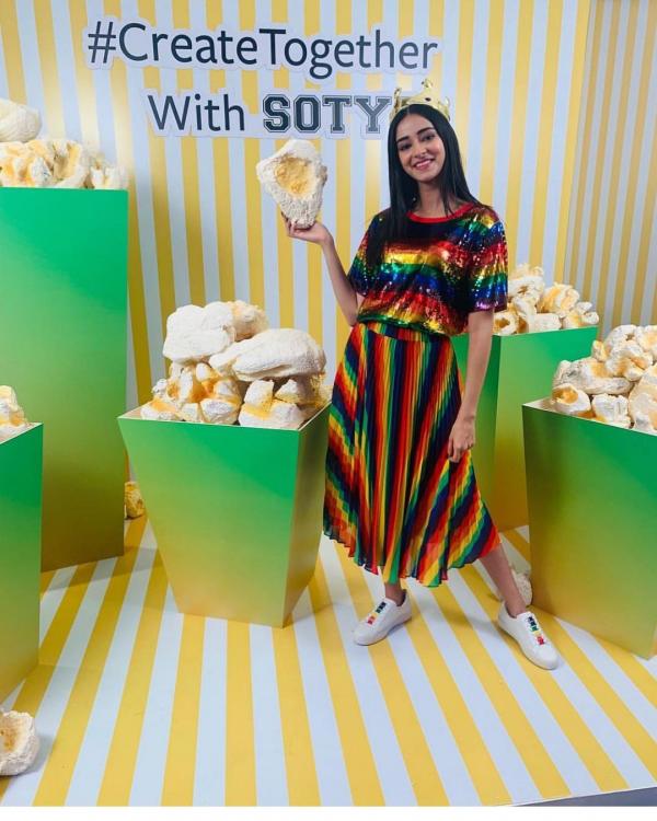 Add Colours To Life With This Hot Rainbow Outfits Inspired From Priyanka Chopra, Ananya Panday, And Many More - 1