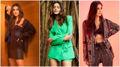 Add Hatke Style To Your Blazers With Katrina Kaif, Kriti Sanon, And More