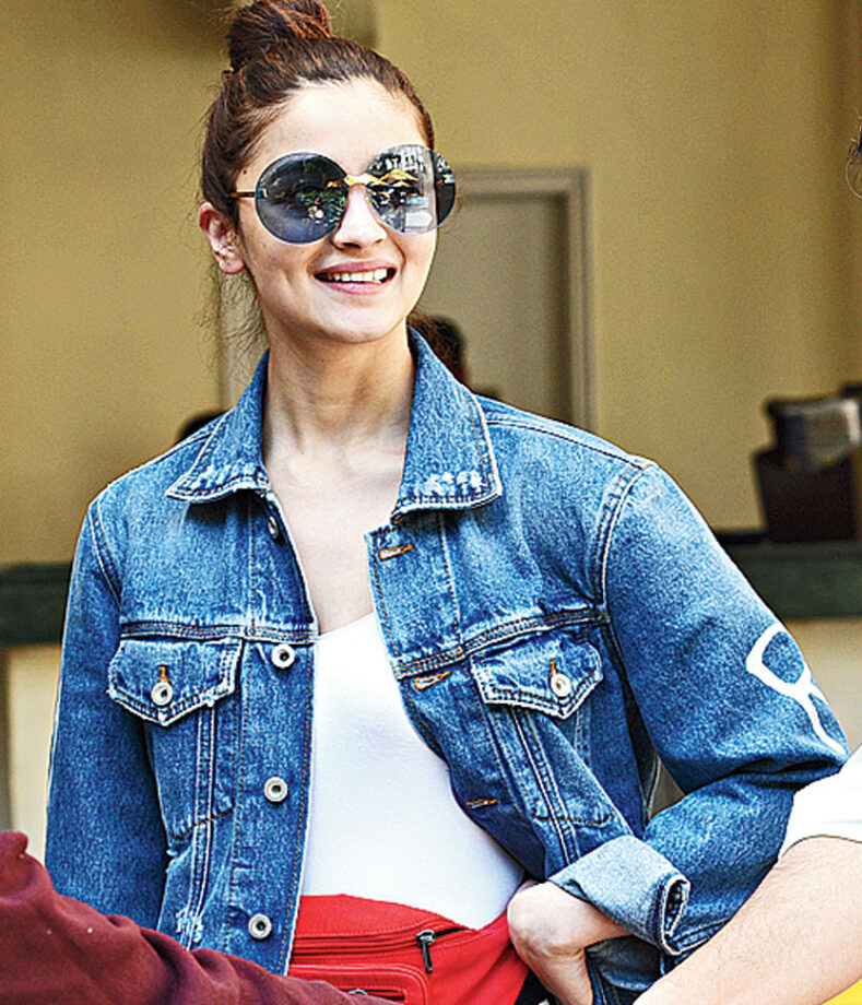 Alia Bhatt Is In Love With Denim Jackets, And Here Are Some You Would Love To Steal For Your Wardrobe - 1