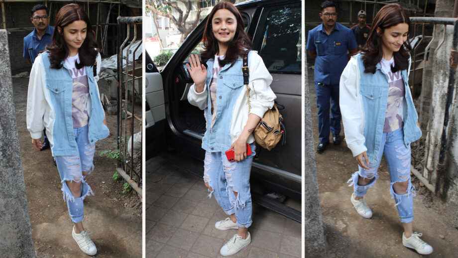 Alia Bhatt Is In Love With Denim Jackets, And Here Are Some You Would Love To Steal For Your Wardrobe - 3