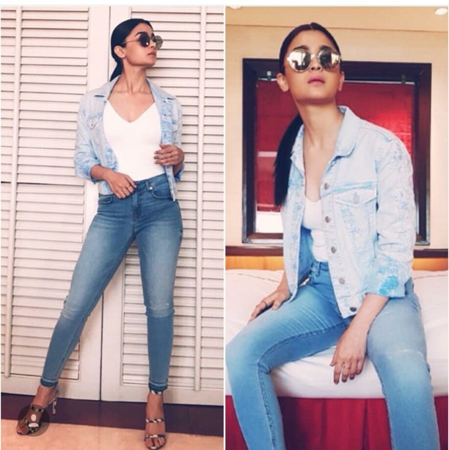 Alia Bhatt Is In Love With Denim Jackets, And Here Are Some You Would Love To Steal For Your Wardrobe - 0