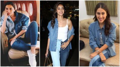 Alia Bhatt To Ananya Panday: Times Star Kids Aced The Dual Tone Denim On Denim Trend