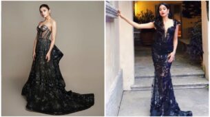 Alia Bhatt Vs Janhvi Kapoor: Which Diva’s Black Gown Would You Wear For A Glam Night Out?