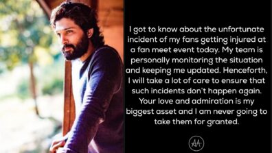 Allu Arjun issues official statement after people get injured at Pushpa ‘fan meet’ event, read here