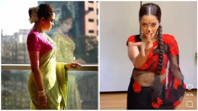 Amruta Khanvilkar and Monalisa are all set to give you sleepless nights in their desi high-chic sarees, see viral pics