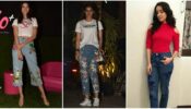 Ananya Panday, Kriti Sanon and Shraddha Kapoor’s keep it chic in floral denim jeans